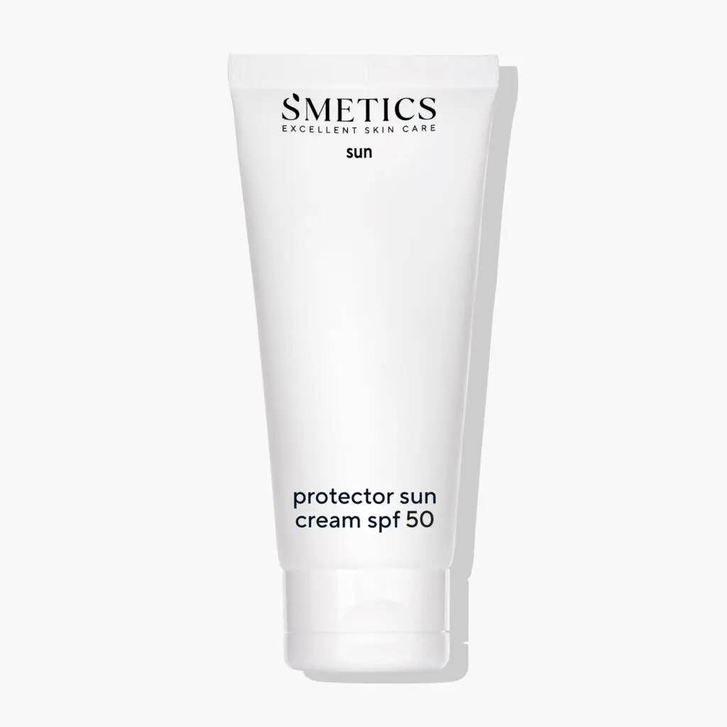 Softe, gut verträgliche Sonnencreme mit LSF 50 für Körper und Gesicht ohne Parfum, die effektiv gegen die schädlichen Sonnenstrahlen schützt