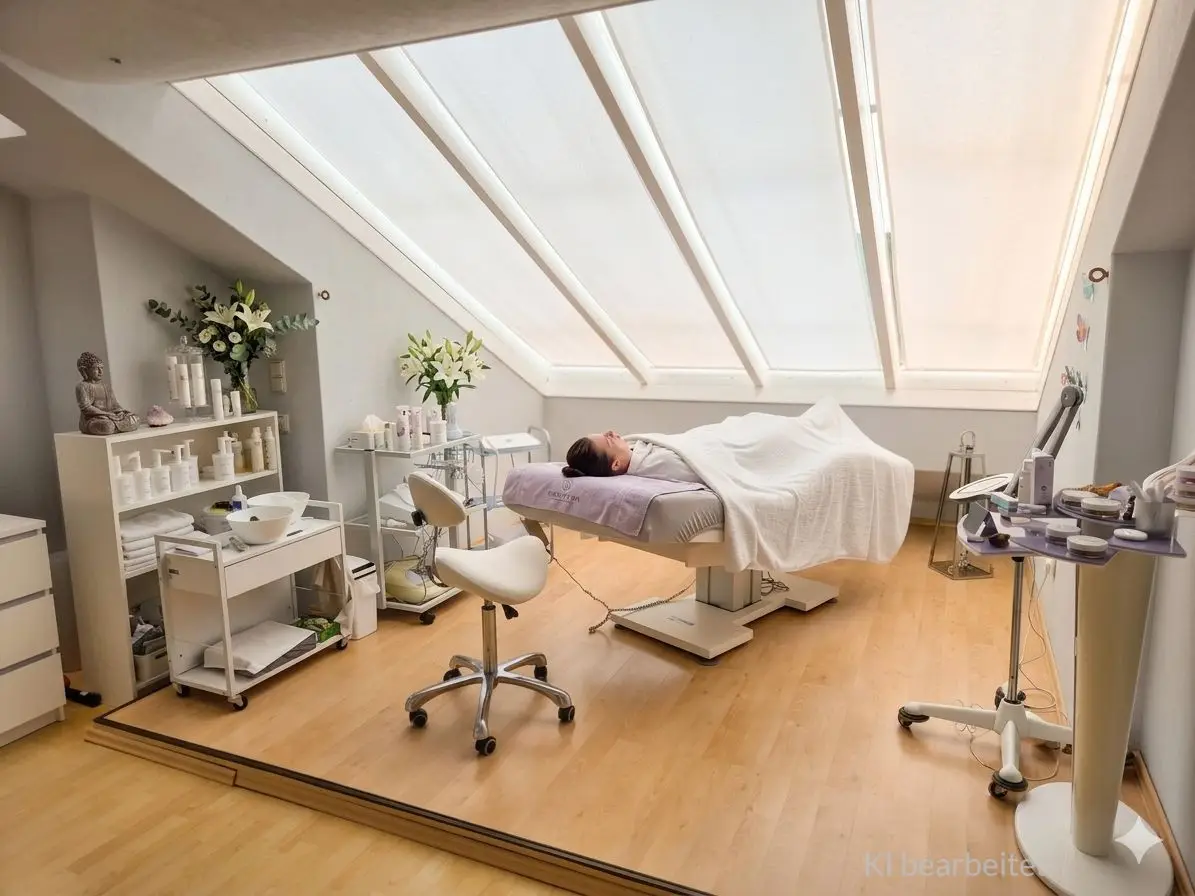Behandlungsraum Kosmetikstudio innenansicht